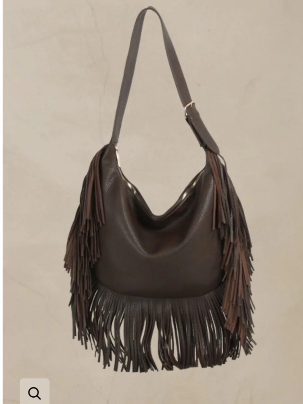 Luna B Fringe Poppy Bag